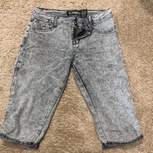 Cropped Denim Jeans